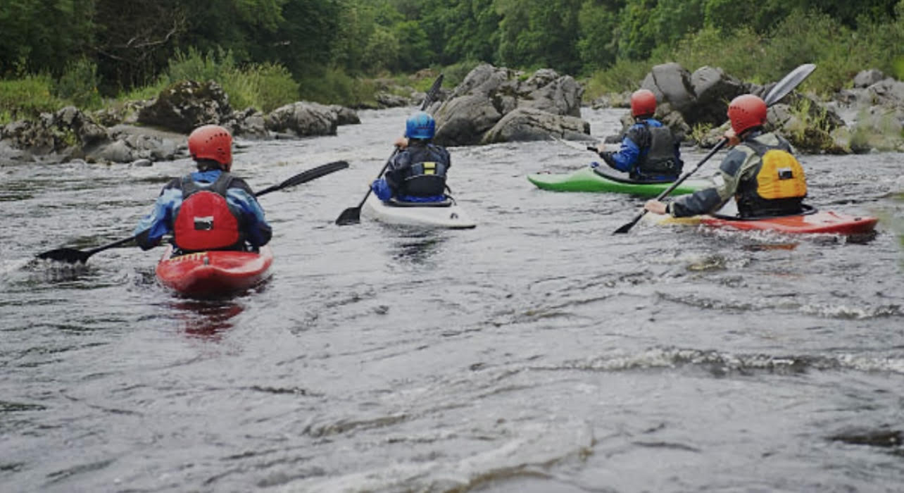 Kayaking on the Una River